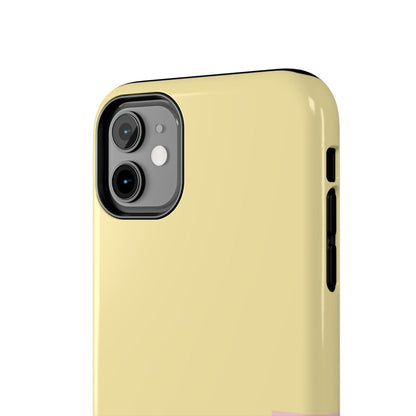 Muni Studio Phone Case BUTTER YELLOW, Tough Phone Case