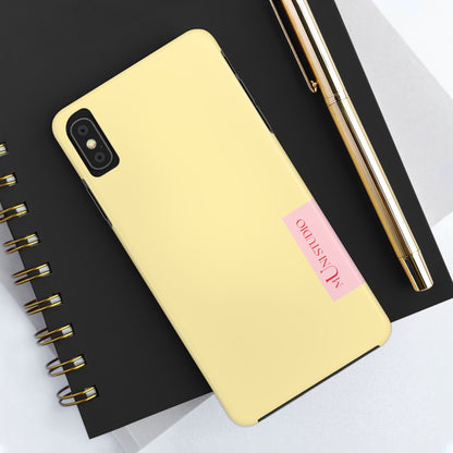Muni Studio Phone Case BUTTER YELLOW, Tough Phone Case