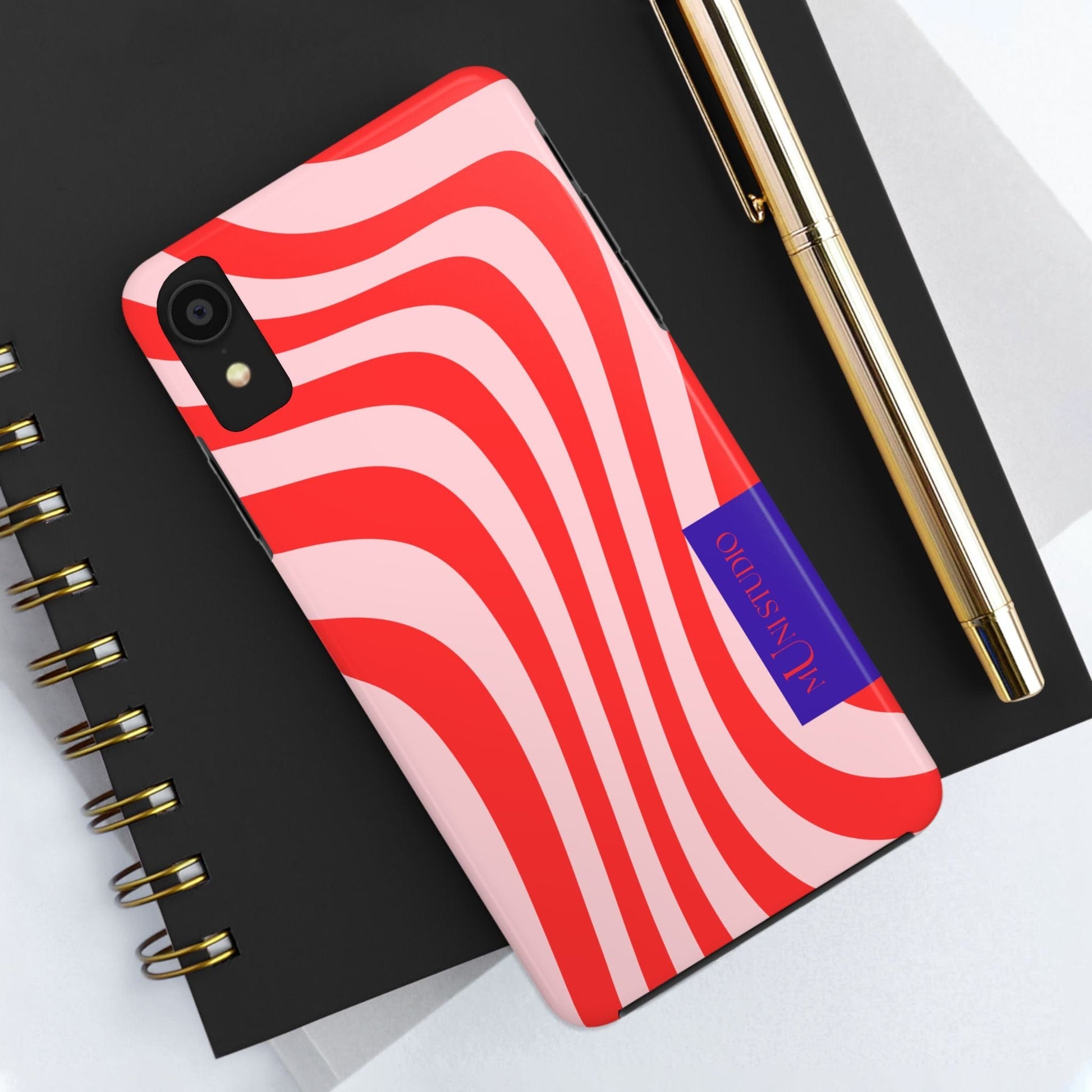 Muni Studio Phone Case CANDY SWIRL, Tough Phone Case