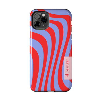 Muni Studio Phone Case CHIARA SWIRL, Tough Phone Case