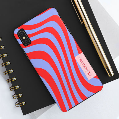 Muni Studio Phone Case CHIARA SWIRL, Tough Phone Case