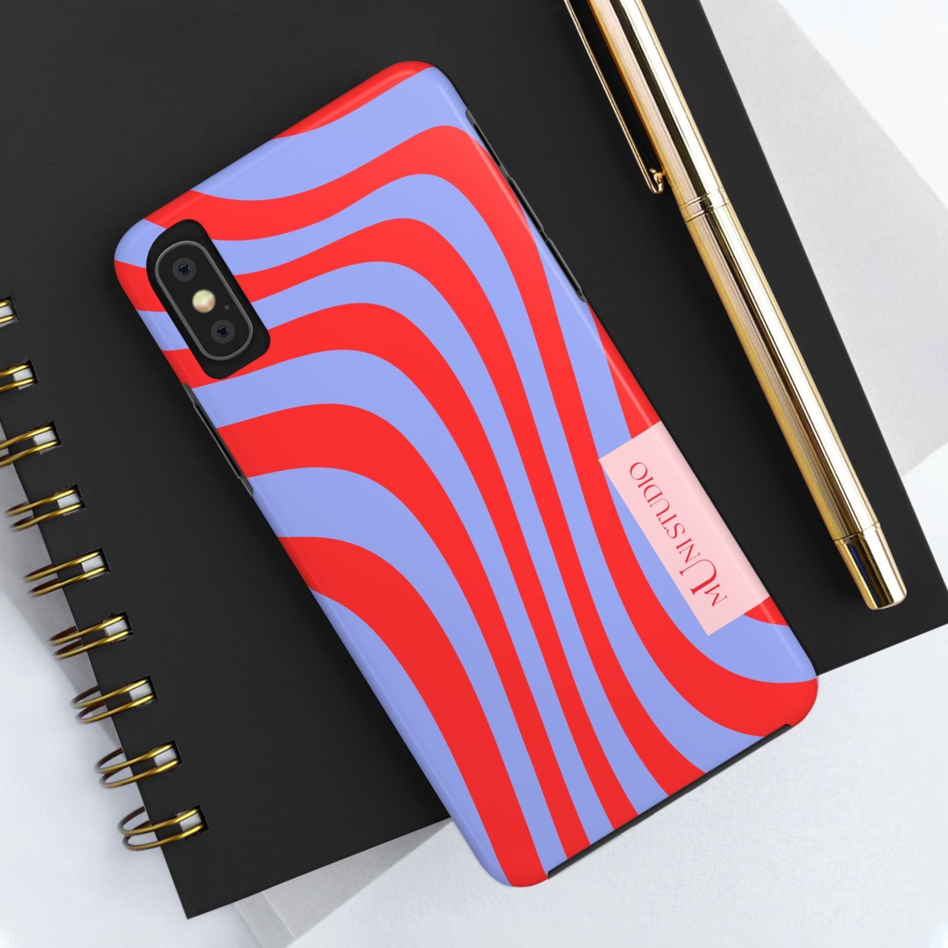 Muni Studio Phone Case CHIARA SWIRL, Tough Phone Case