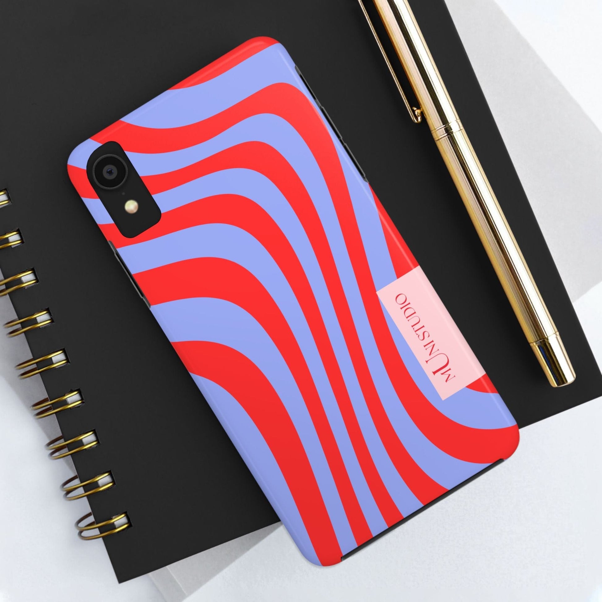 Muni Studio Phone Case CHIARA SWIRL, Tough Phone Case