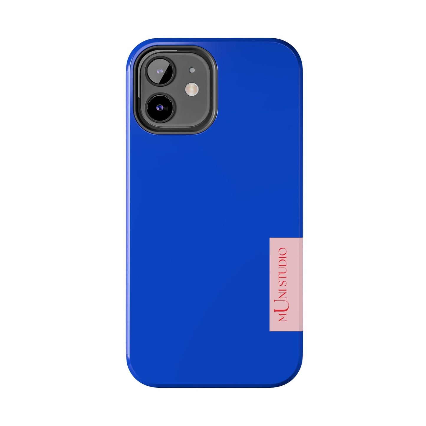 Muni Studio Phone Case DAZZLING BLUE, Tough Phone Case