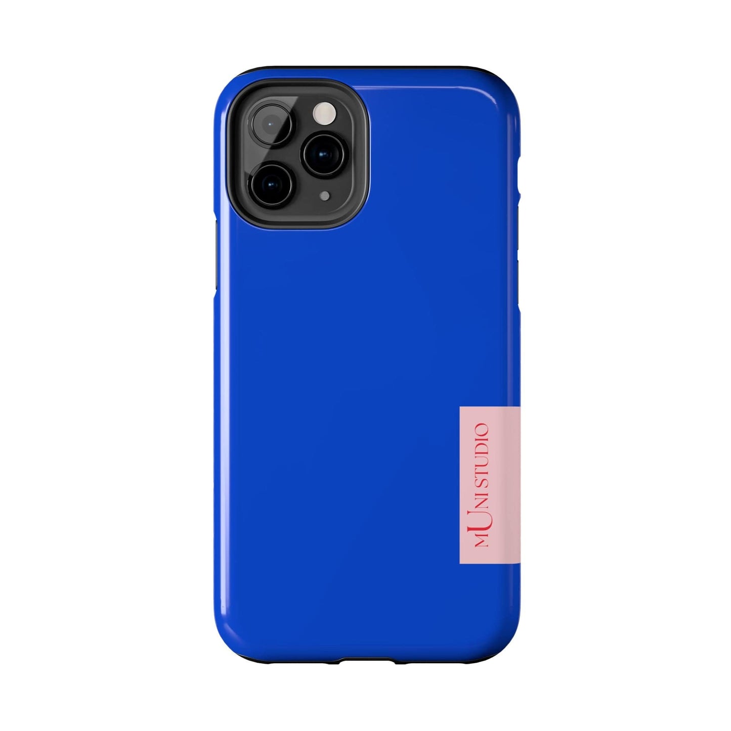 Muni Studio Phone Case DAZZLING BLUE, Tough Phone Case
