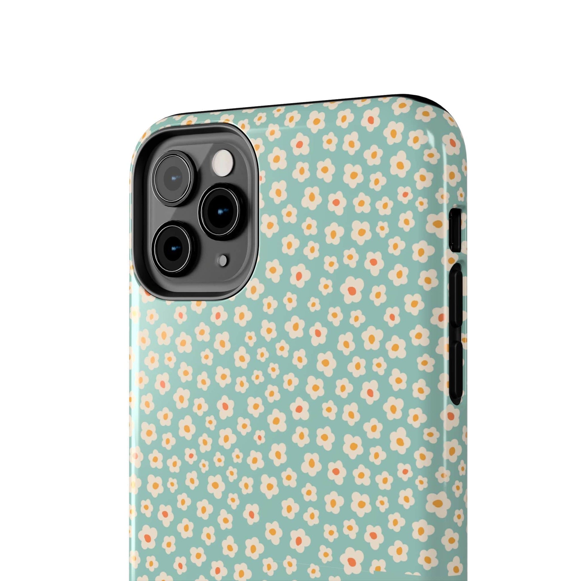 Muni Studio Phone Case FLOWER MATCHA, Tough Phone Case