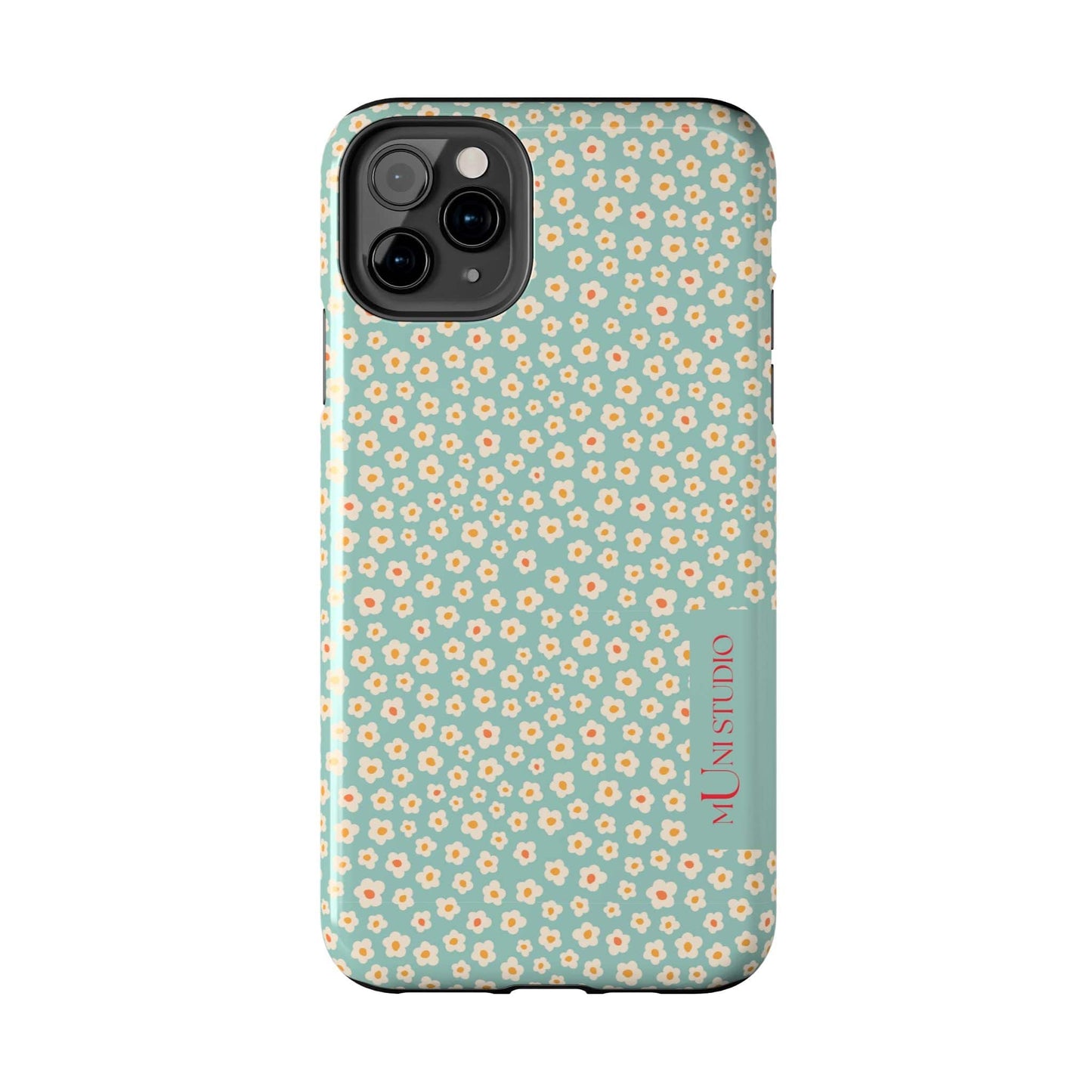 Muni Studio Phone Case FLOWER MATCHA, Tough Phone Case