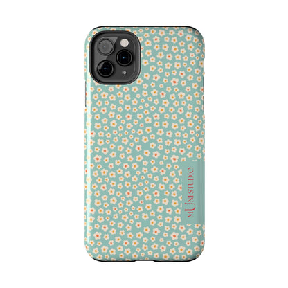 Muni Studio Phone Case FLOWER MATCHA, Tough Phone Case