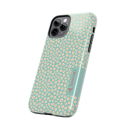 Muni Studio Phone Case FLOWER MATCHA, Tough Phone Case