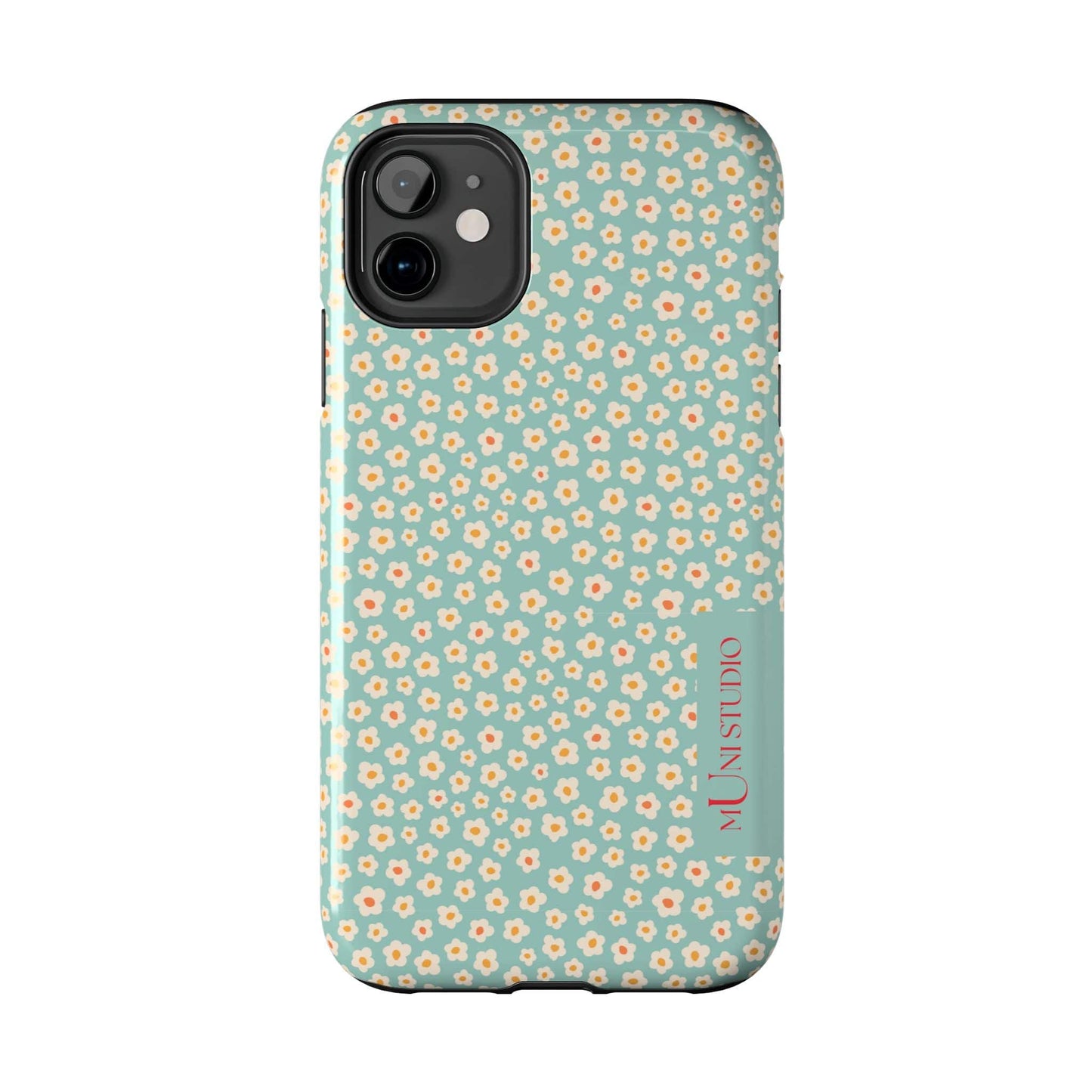 Muni Studio Phone Case FLOWER MATCHA, Tough Phone Case