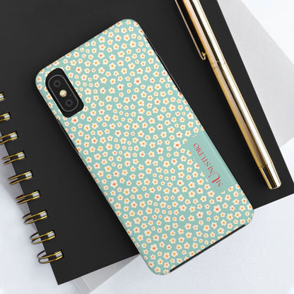 Muni Studio Phone Case FLOWER MATCHA, Tough Phone Case