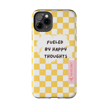 Muni Studio Phone Case HAPPY, Tough Phone Case