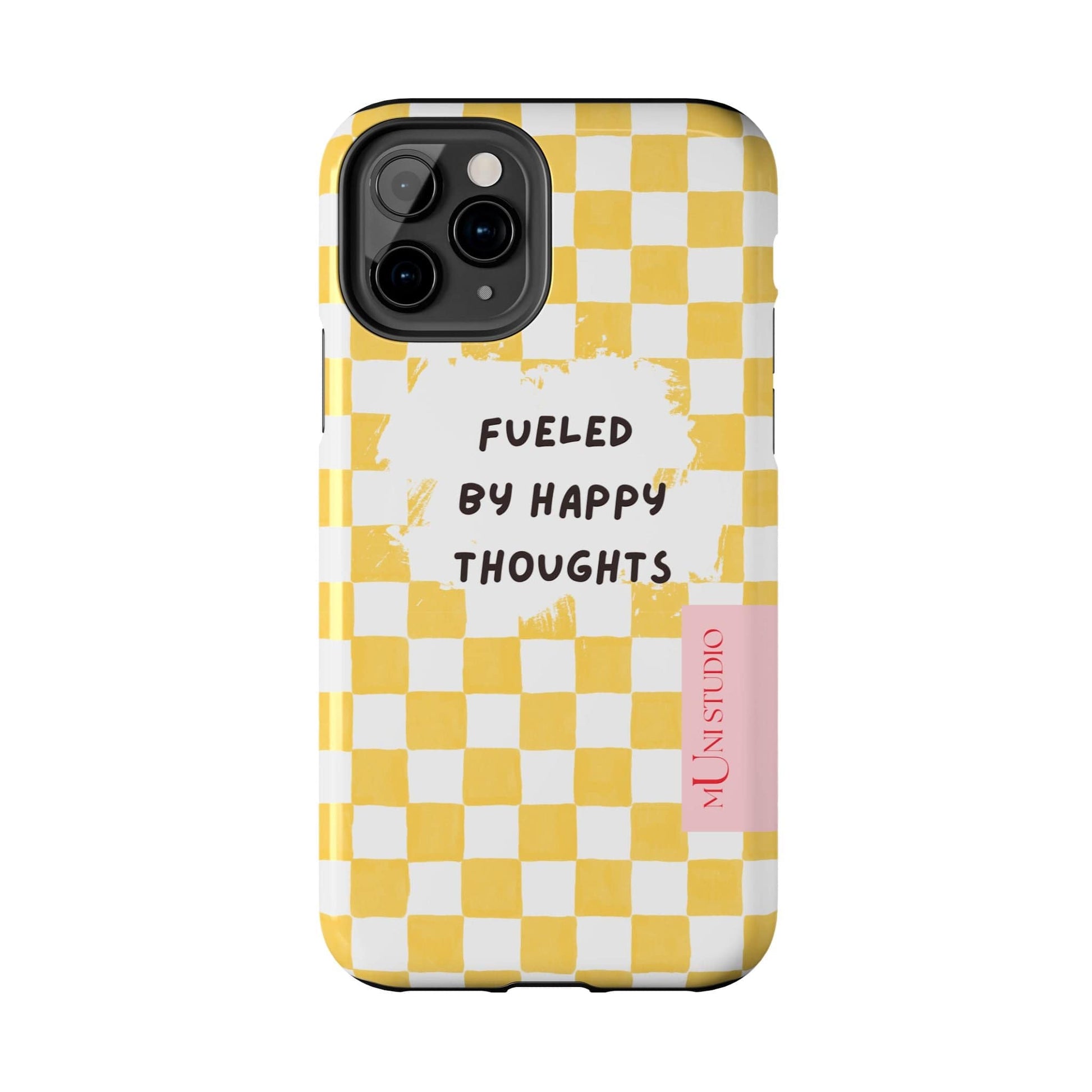 Muni Studio Phone Case HAPPY, Tough Phone Case