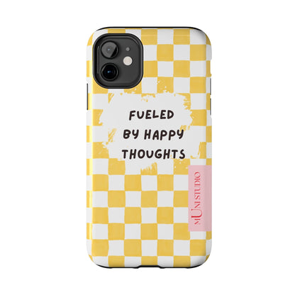Muni Studio Phone Case HAPPY, Tough Phone Case