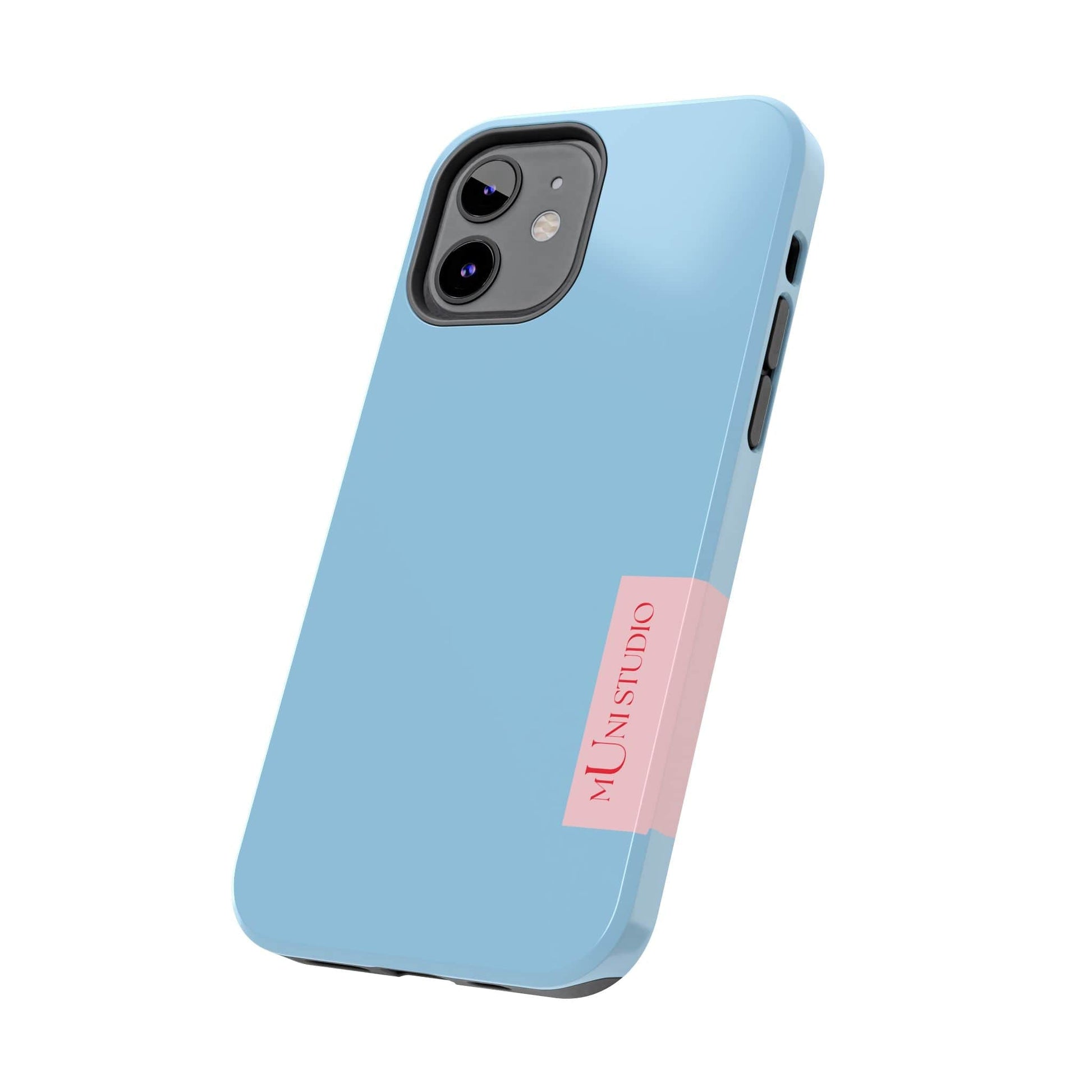 Muni Studio Phone Case HORIZON BLUE, Tough Phone Case