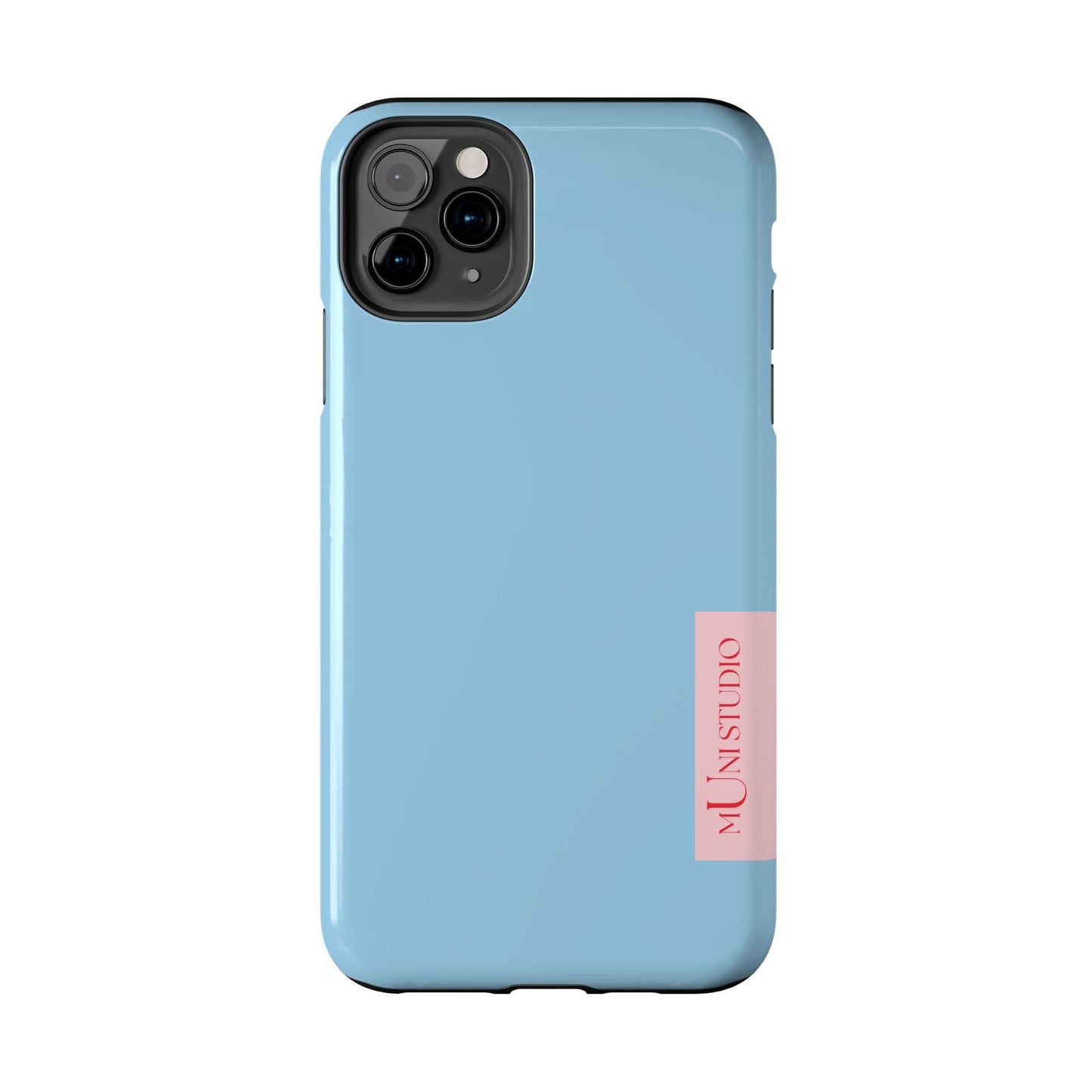 Muni Studio Phone Case HORIZON BLUE, Tough Phone Case
