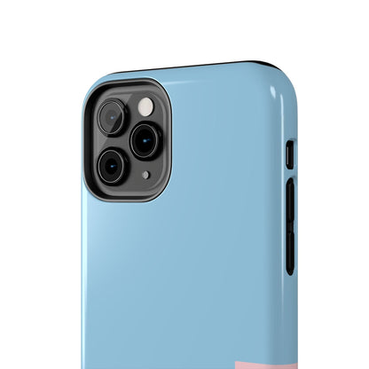 Muni Studio Phone Case HORIZON BLUE, Tough Phone Case