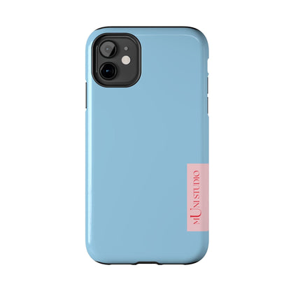 Muni Studio Phone Case HORIZON BLUE, Tough Phone Case