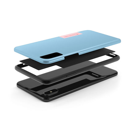 Muni Studio Phone Case HORIZON BLUE, Tough Phone Case