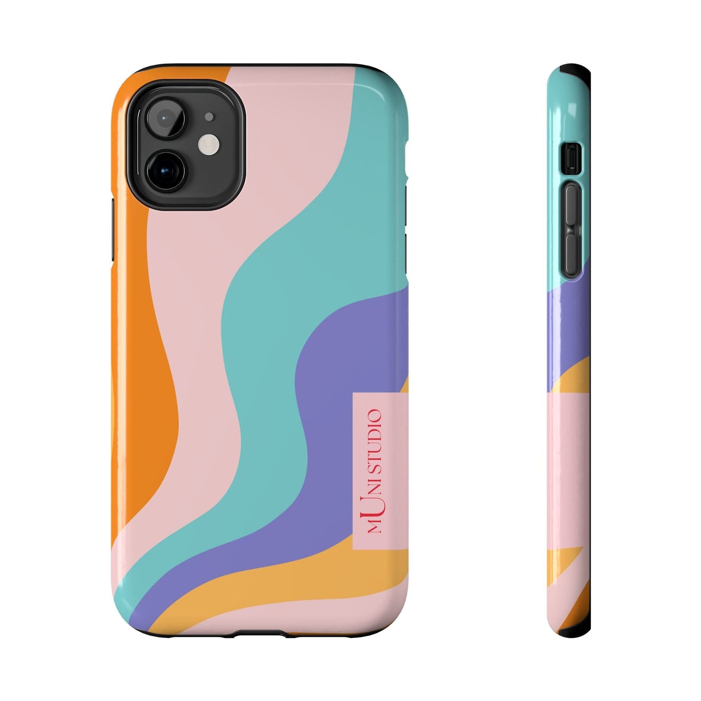 Muni Studio Phone Case iPhone 11 GELATO, Tough Phone Case