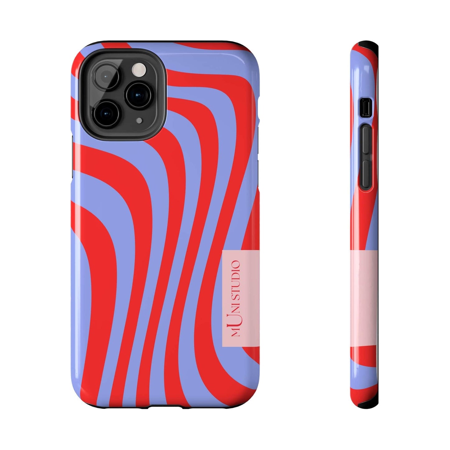 Muni Studio Phone Case iPhone 11 Pro CHIARA SWIRL, Tough Phone Case