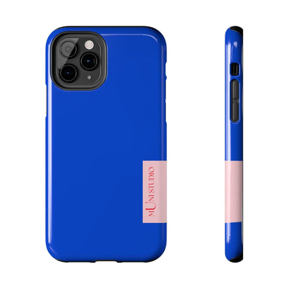 Muni Studio Phone Case iPhone 11 Pro DAZZLING BLUE, Tough Phone Case