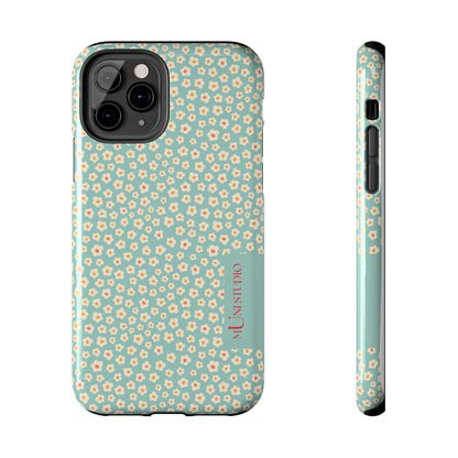 Muni Studio Phone Case iPhone 11 Pro FLOWER MATCHA, Tough Phone Case