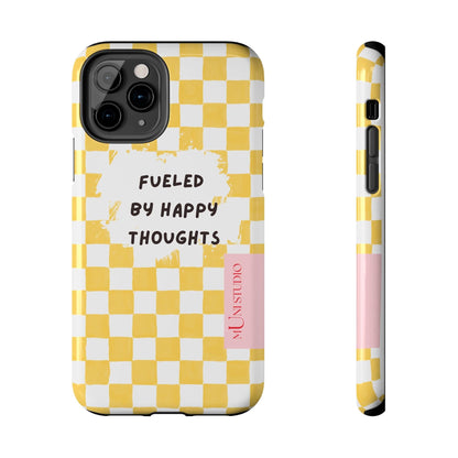 Muni Studio Phone Case iPhone 11 Pro HAPPY, Tough Phone Case