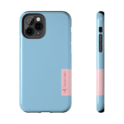 Muni Studio Phone Case iPhone 11 Pro HORIZON BLUE, Tough Phone Case