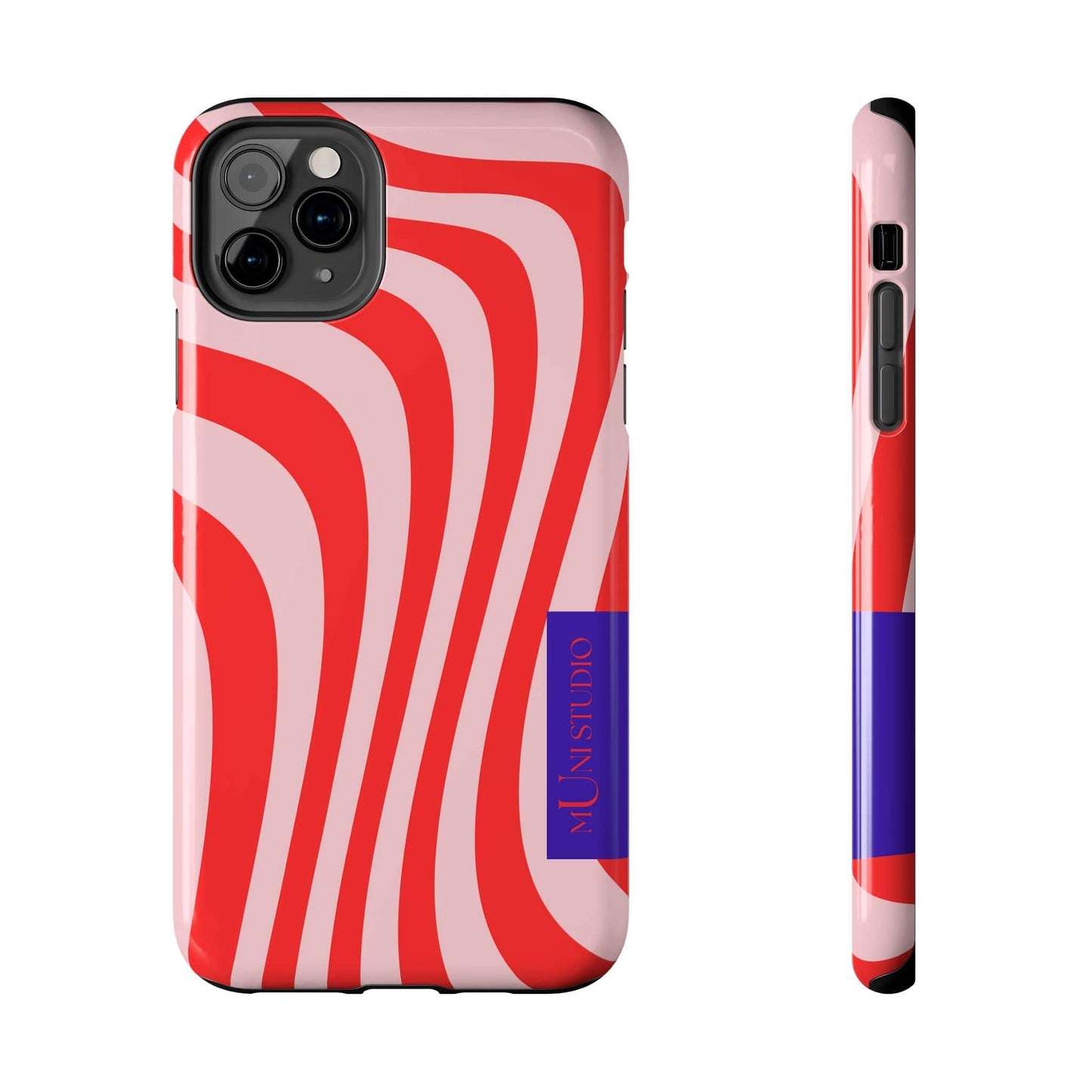 Muni Studio Phone Case iPhone 11 Pro Max CANDY SWIRL, Tough Phone Case