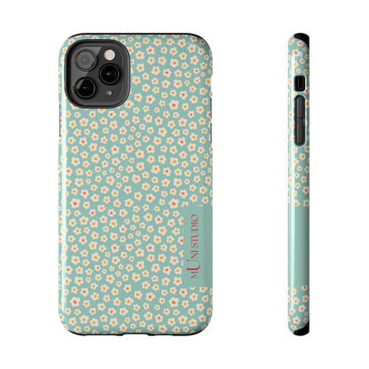 Muni Studio Phone Case iPhone 11 Pro Max FLOWER MATCHA, Tough Phone Case
