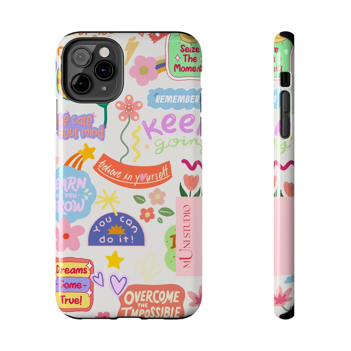 Muni Studio Phone Case iPhone 11 Pro Max YOU CAN DO IT, Tough Phone Case