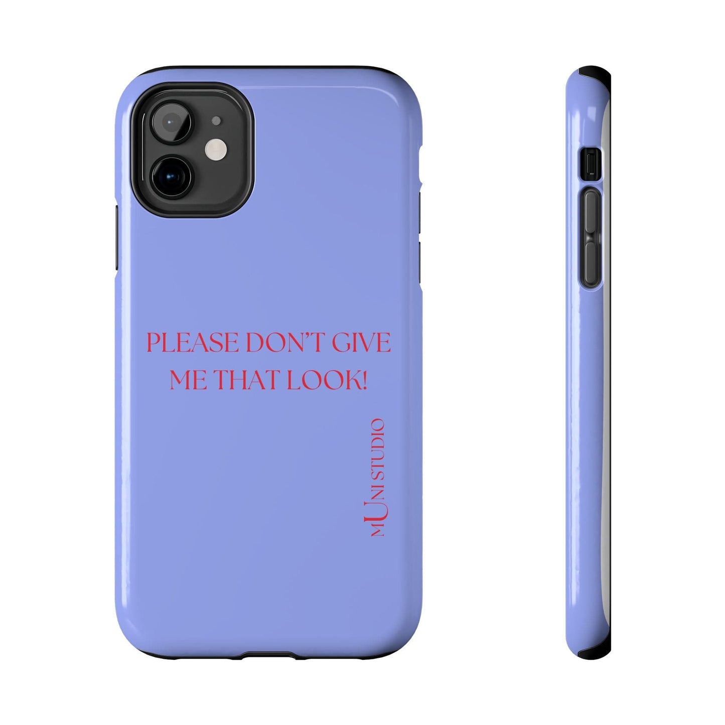 Muni Studio Phone Case iPhone 11 THAT LOOK, Tough Phone Case