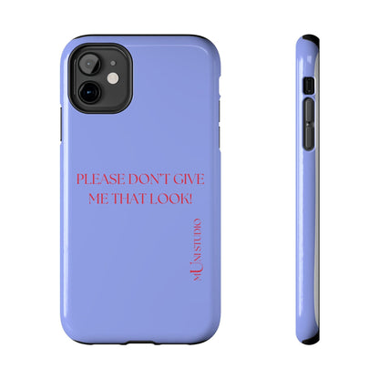 Muni Studio Phone Case iPhone 11 THAT LOOK, Tough Phone Case
