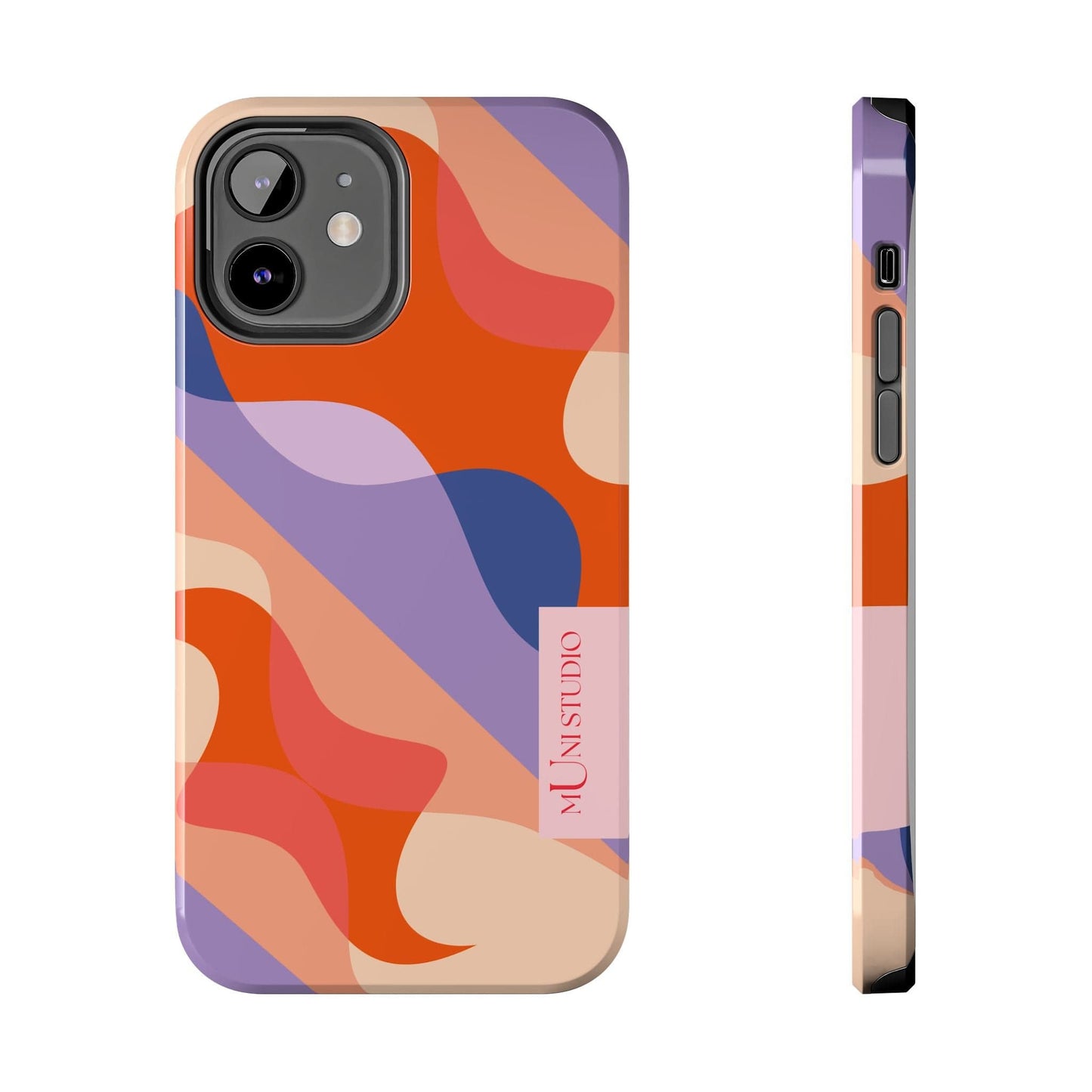 Muni Studio Phone Case iPhone 12 FLOW, Tough Phone Case