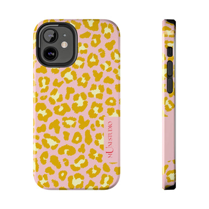 Muni Studio Phone Case iPhone 12 Mini GOLDEN RAWR, Tough Phone Case