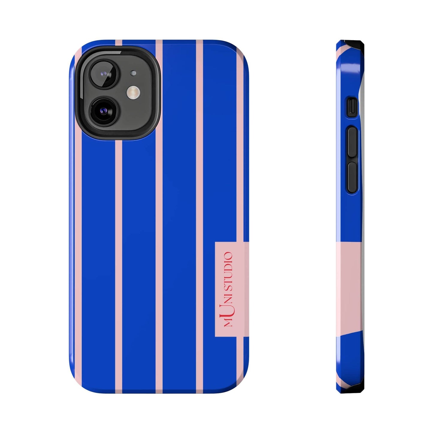 Muni Studio Phone Case iPhone 12 Mini LAGOON, Tough Phone Case