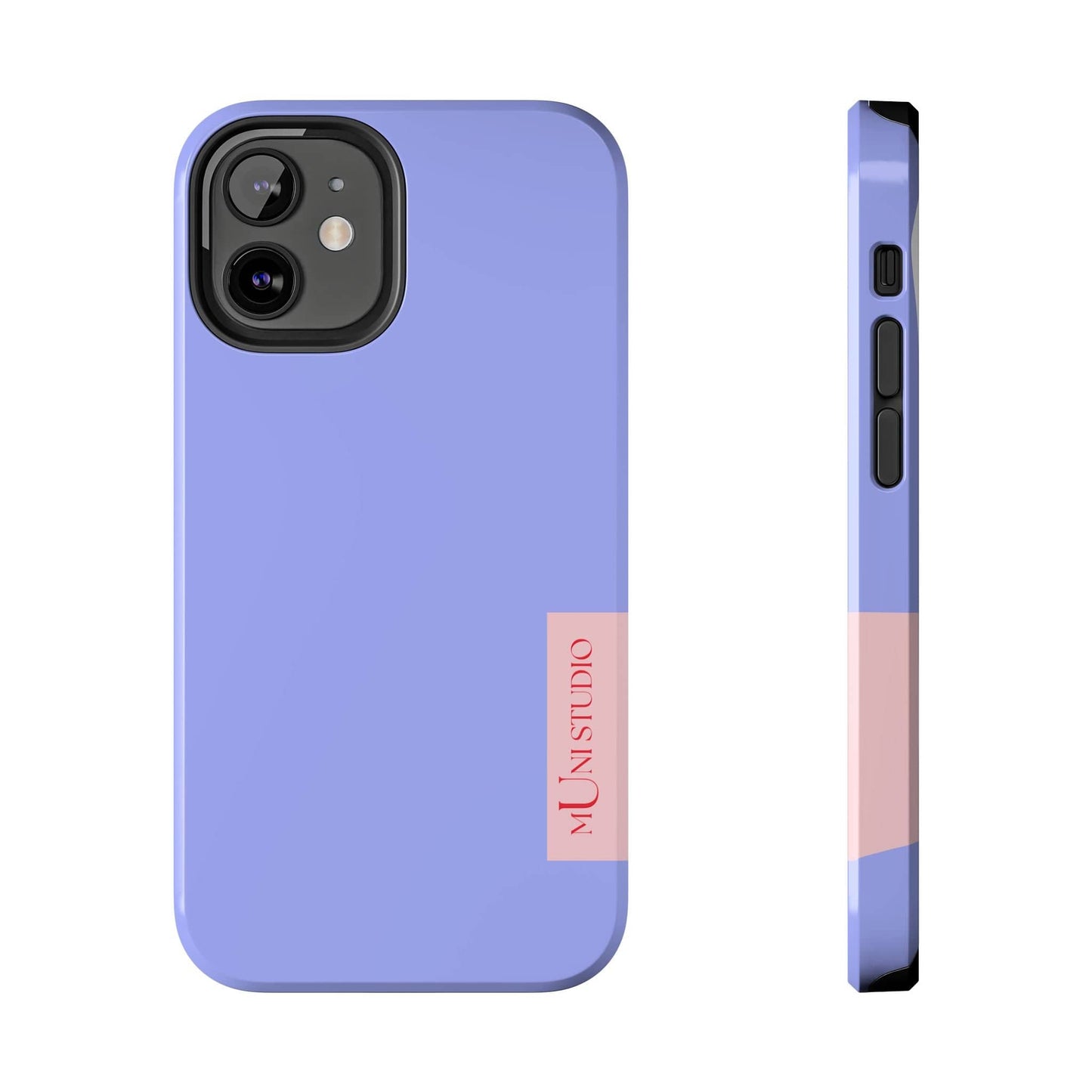 Muni Studio Phone Case iPhone 12 Mini LAVENDER, Tough Phone Case