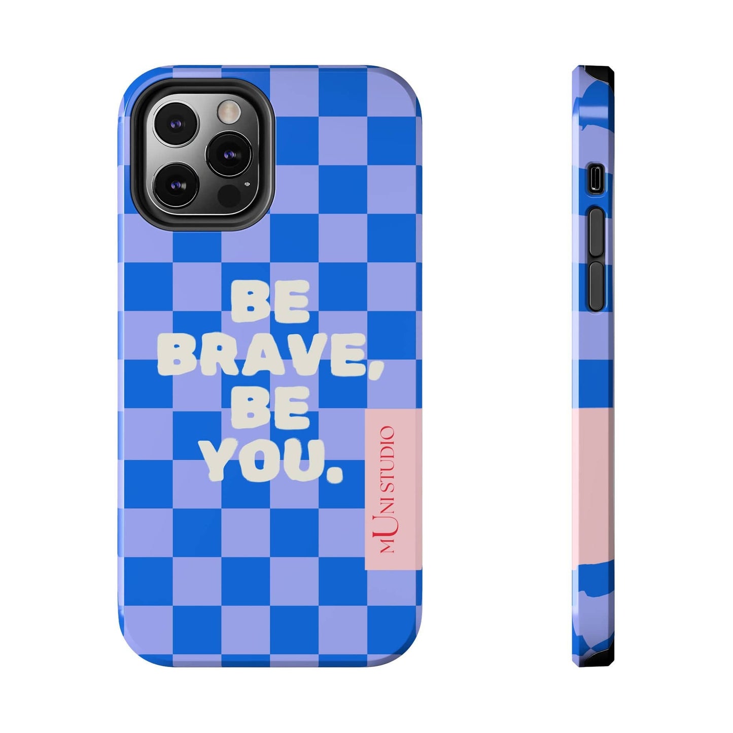 Muni Studio Phone Case iPhone 12 Pro BE YOU, Tough Phone Case
