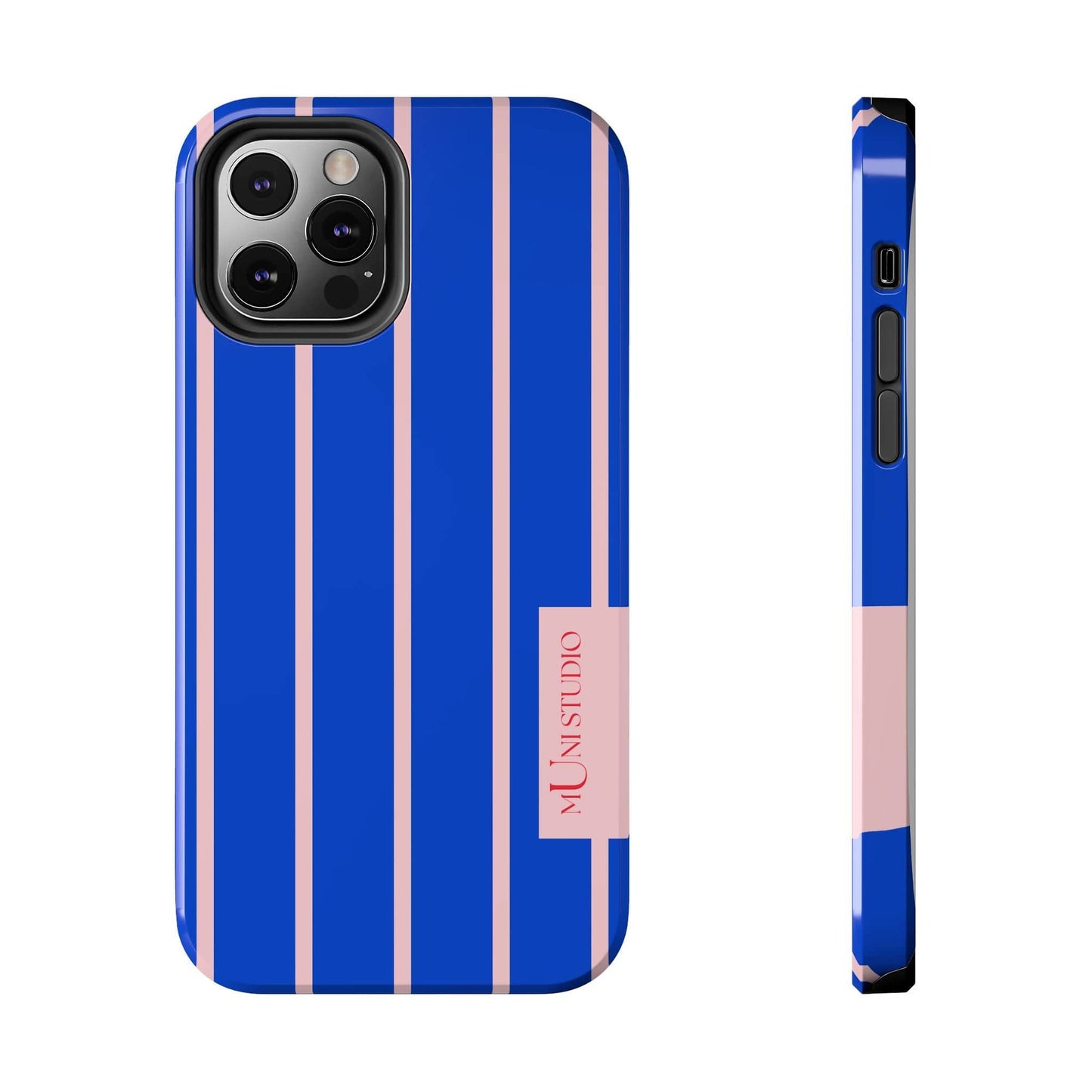 Muni Studio Phone Case iPhone 12 Pro LAGOON, Tough Phone Case