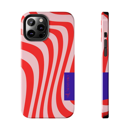 Muni Studio Phone Case iPhone 12 Pro Max CANDY SWIRL, Tough Phone Case