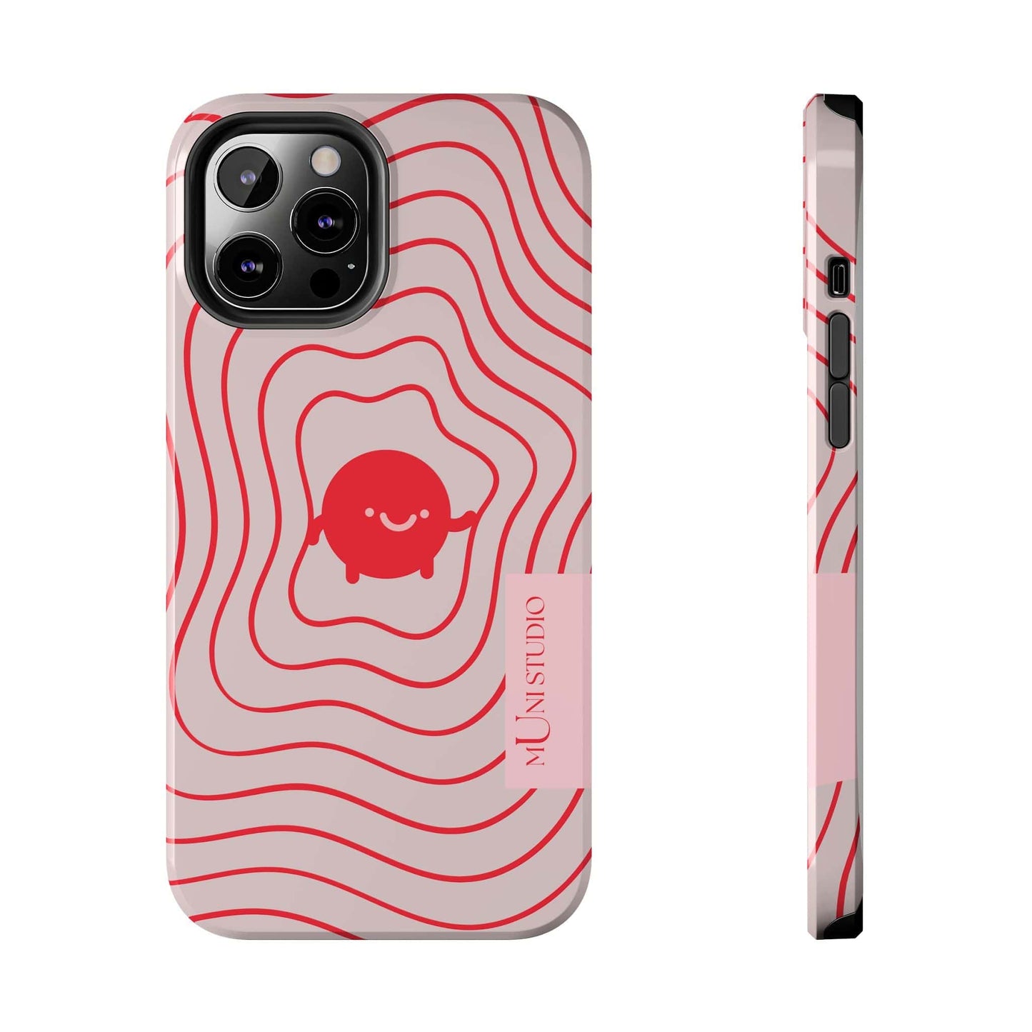 Muni Studio Phone Case iPhone 12 Pro Max RED LIL LEGEND, Tough Phone Case