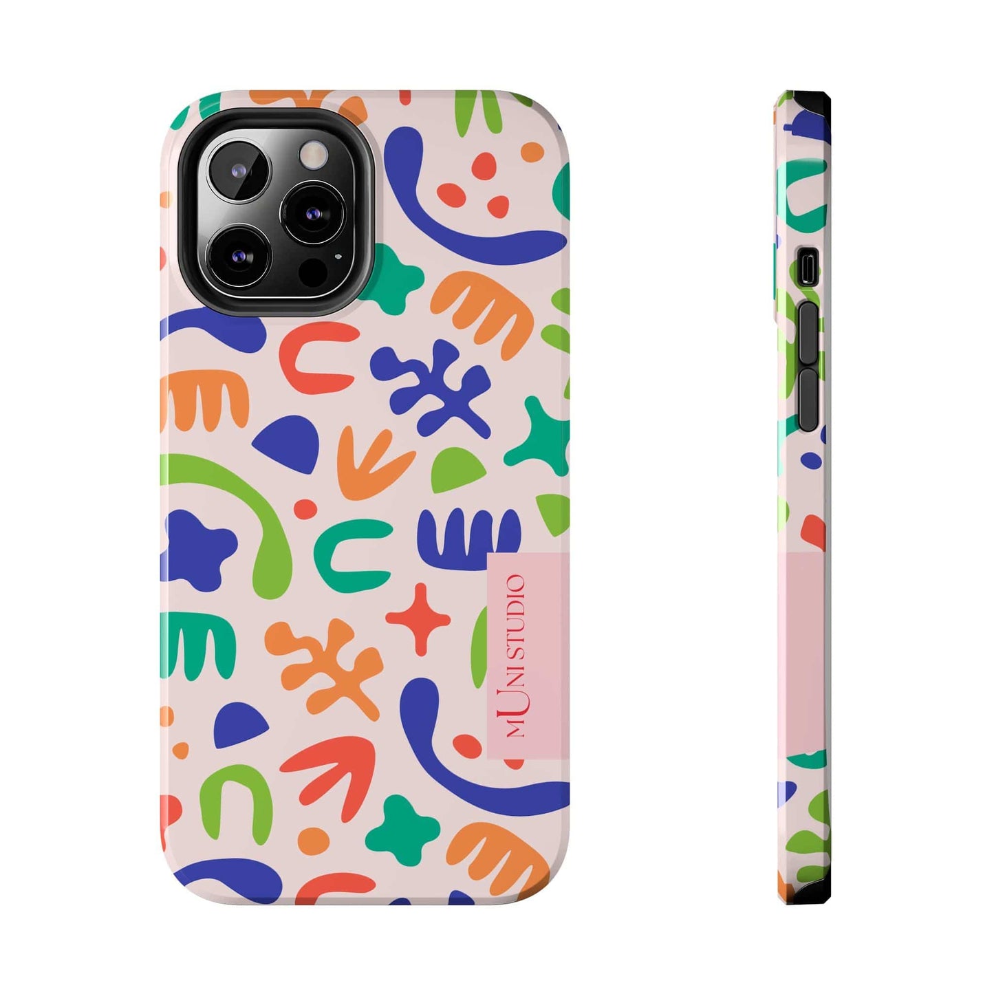 Muni Studio Phone Case iPhone 12 Pro Max YOGA, Tough Phone Case