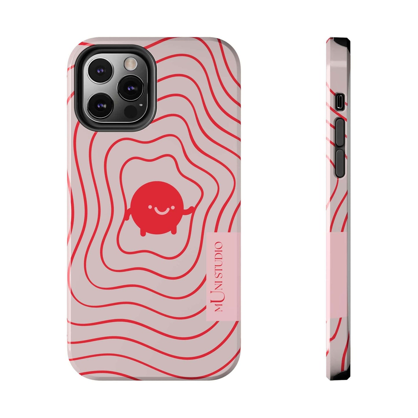 Muni Studio Phone Case iPhone 12 Pro RED LIL LEGEND, Tough Phone Case