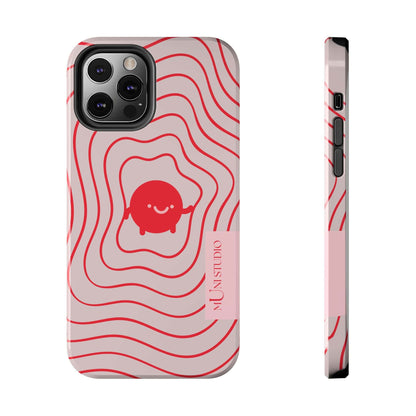 Muni Studio Phone Case iPhone 12 Pro RED LIL LEGEND, Tough Phone Case