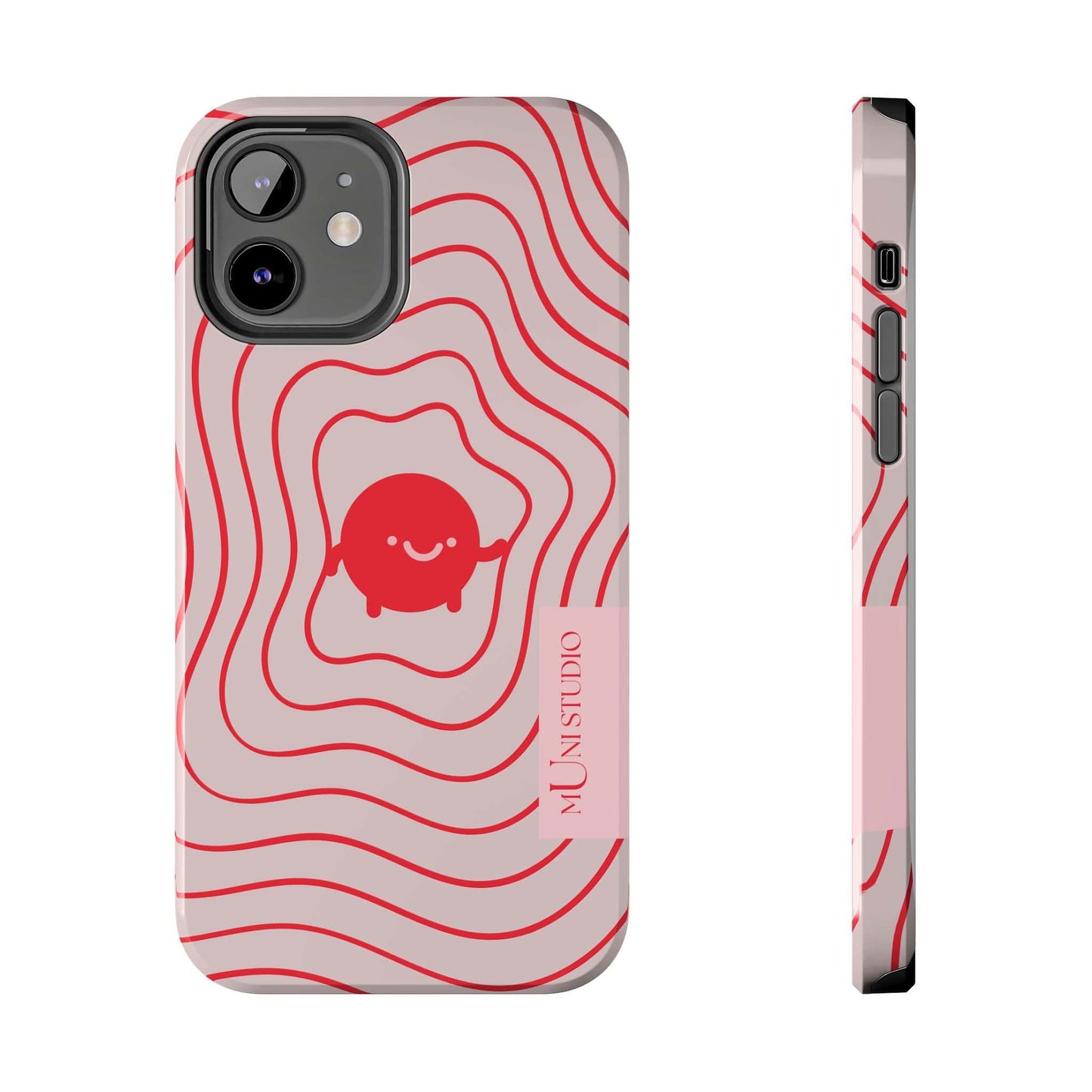 Muni Studio Phone Case iPhone 12 RED LIL LEGEND, Tough Phone Case
