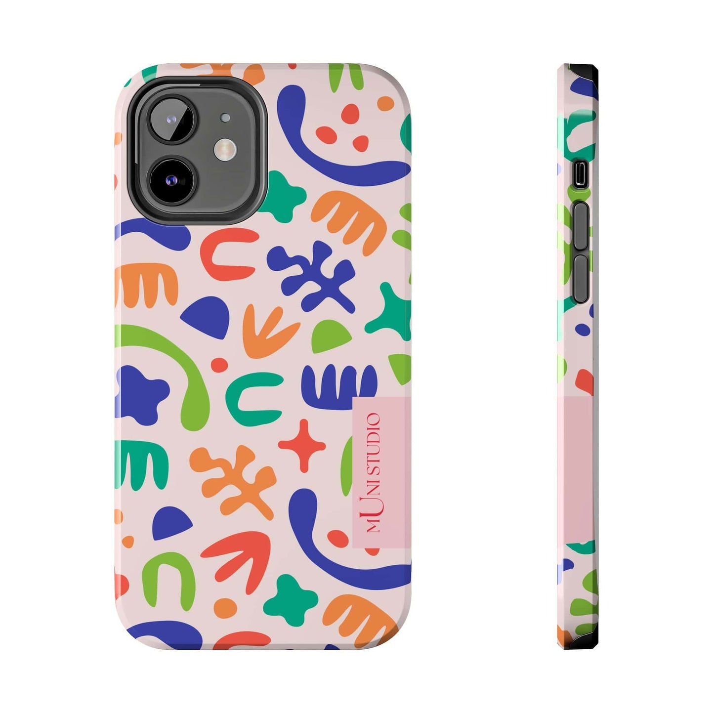 Muni Studio Phone Case iPhone 12 YOGA, Tough Phone Case