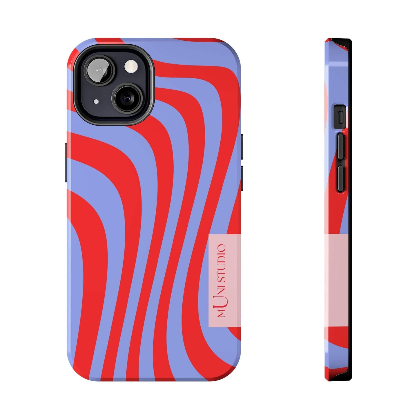 Muni Studio Phone Case iPhone 13 CHIARA SWIRL, Tough Phone Case