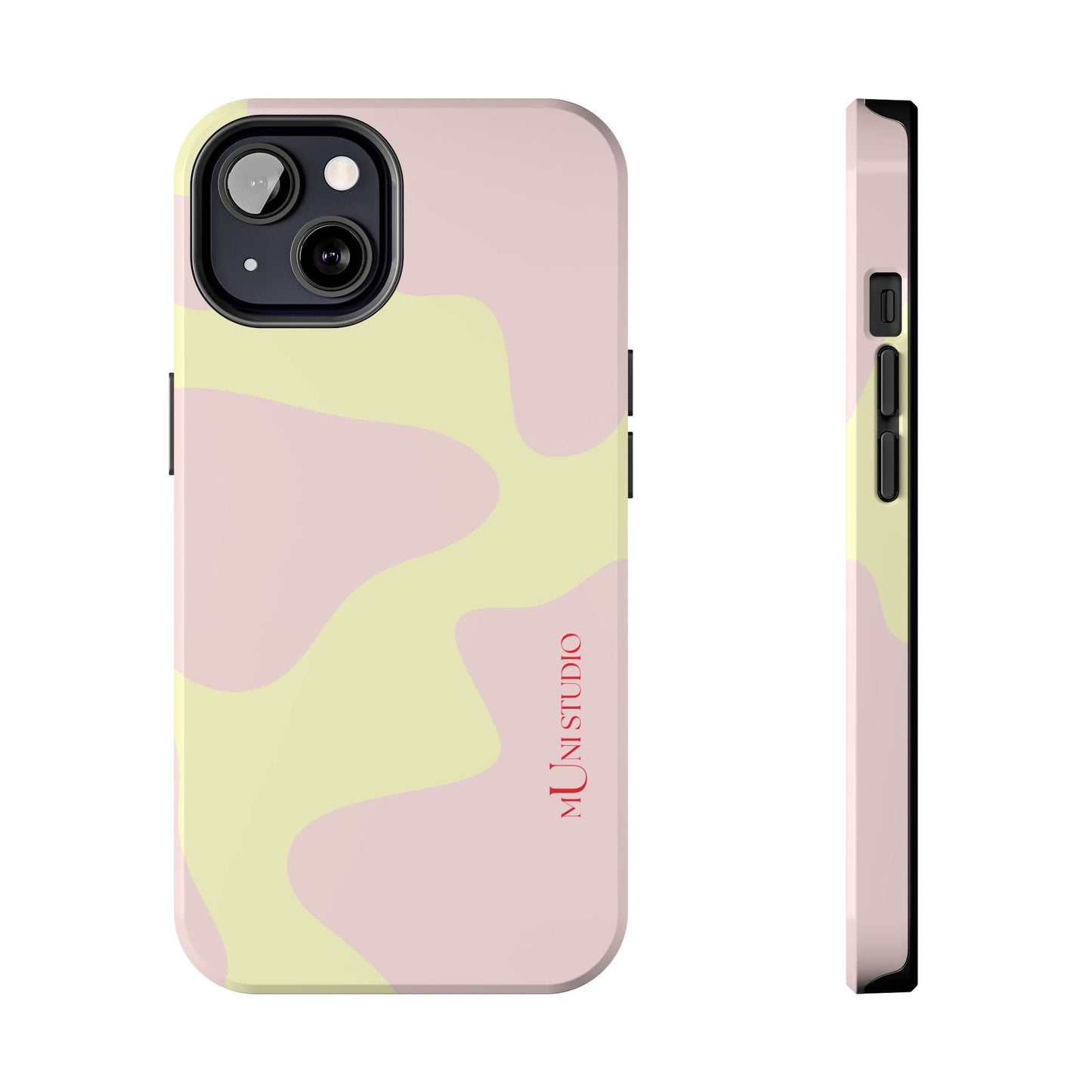 Muni Studio Phone Case iPhone 13 CREAM PUFF, Tough Phone Case