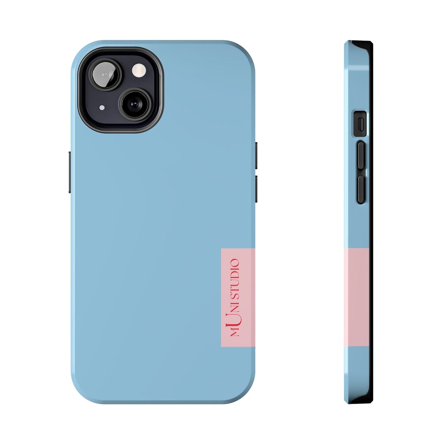 Muni Studio Phone Case iPhone 13 HORIZON BLUE, Tough Phone Case